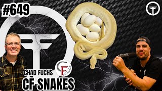 Ball Python Breeding History Lessons With Chad Fuchs Of CF Snakes | Trap Talk W/ MJ Live