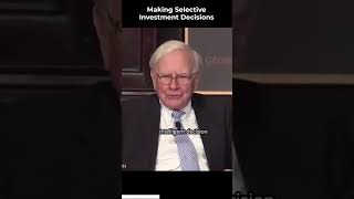 Warren Buffett's Guide to Choosing the Right Company for Wealth Growth #BuffettWisdom#InvestmentGuru