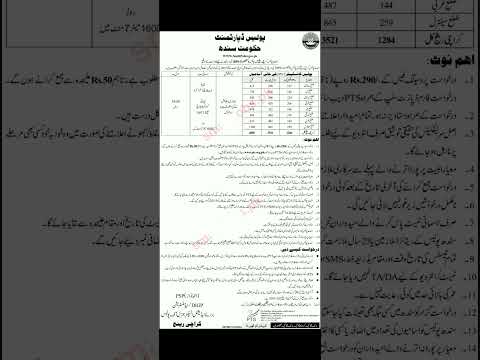 sindhpolicejobs2022 #sindhpolicejobs2022 #policejobs