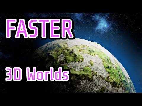 3D World Generation #7: Speeding it up via Threading (JavaScript Web Workers & Three.js)