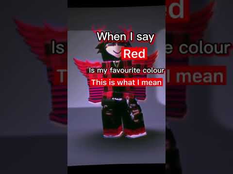 When I mean that red is my favourite colour
