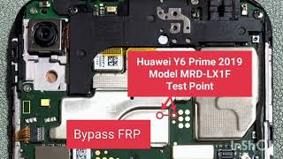 Huawei Y6 Prime 2019 MRD-LX1F, TestPoint Mediatek preloader mode for FRP Bypass.