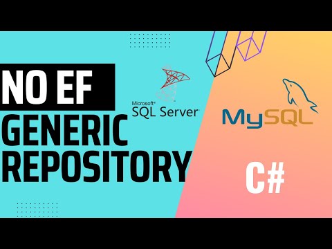 Generic Repository without Entity Framework using MS SQL & Dapper