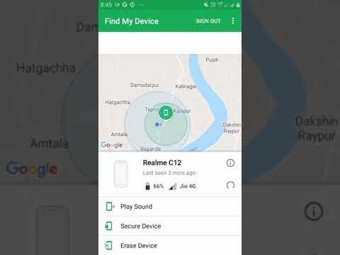 Find My Device helps you locate your lost Android and lock it until you get it back.