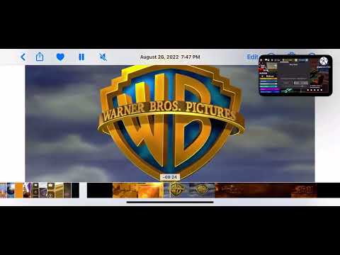 Warner Bros. Logo gets burned by fire!