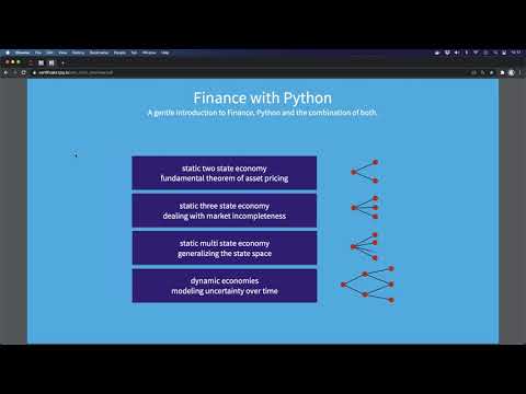 University Certificates in Python for Algorithmic Trading & Computational Finance