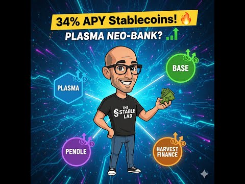 Plasma Neo-Bank? Juicy 34% Yield on Base, Pendle, Harvest | Stablecoin Portfolio Update (Oct 2025)