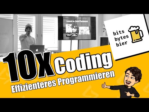 10xCoding - Effizienteres Programmieren / Vortrag von Timo Körber / bits, bytes & bier