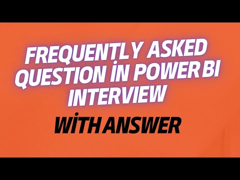 Frequently asked Power BI Interview Question with Answer