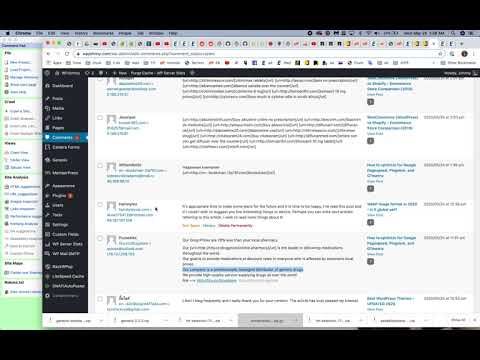 BLOCK WordPress comment spam (easily) via blacklist