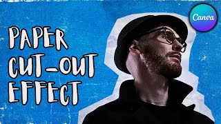 Paper Cut-Out Effect tutorial | Canva for Beginners 2024 | Canva tips and tricks