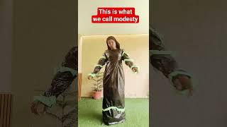 How to Make Modest Outfits That Slay Gracefully ✂️✨#sewingforbeginners #dresstutorial #sewingshorts