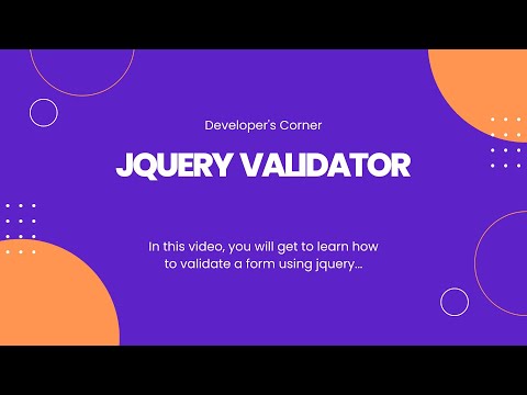 How to Validate a Form with jQuery | Form Validation | JQuery Validation