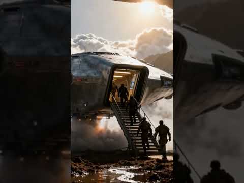 “Arrival in the Mountains: Humans and Aliens Discover the Hidden Cave