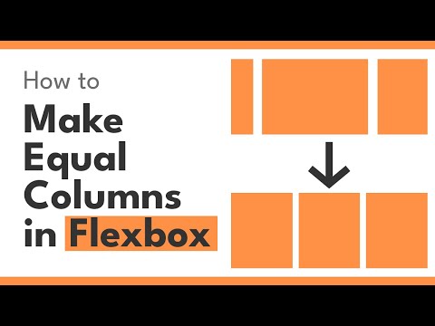 Columns are't equal in flexbox? #shorts