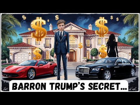 Barron Trump's Luxury Life EXPOSED! 💸 Secret Girlfriend, Cars & Massive Wealth! #USA #America