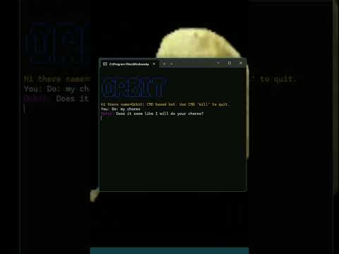 @montagemakeryt213  Done asking Orbit to do my chores #OrbitBot #funny #coding #bot #memes