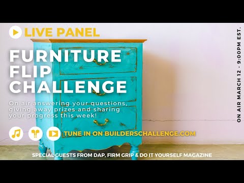 Furniture Flip Challenge Week 1 - Live Panel