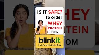 Optimum Nutrition (ON) whey protein ordered from Blinkit authentication. #on #blinkit #wheyprotein