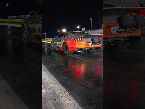 Boosted mustang runs a 6.6 in the 1/4?? Impressive! #mustang #twinturbo #boosted #5.0 #turbo #v8 #TT