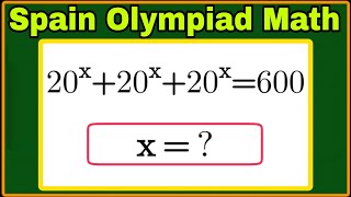 Spain| A Very Nice & Interesting Algebra Olympiad Math Problem| Can you solve this? #mathpuzzle 
