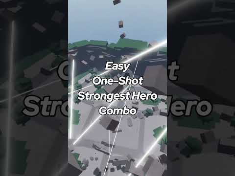 Easy One Shot Strongest Hero Combo  | #roblox