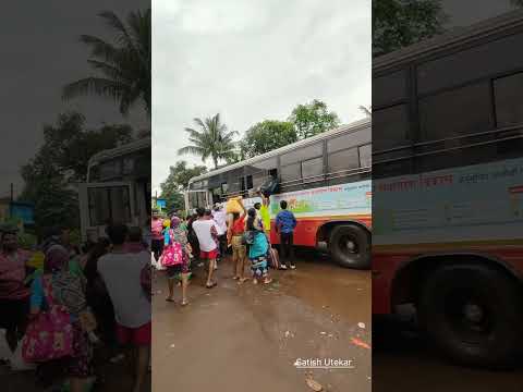 #lalpari #msrtc #kokan #ganpati #ganeshchaturthi #ganesh #stbus #kokani #mangaon #marathi #ganesha