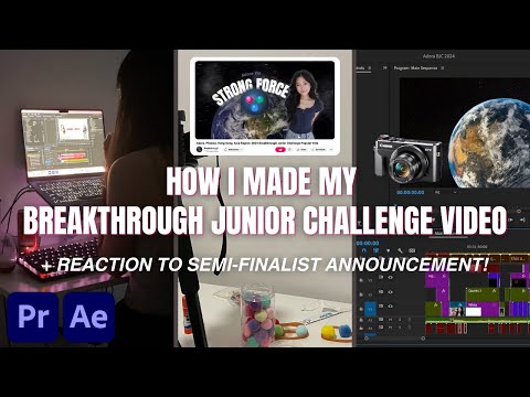 HOW I MADE MY BREAKTHROUGH JUNIOR CHALLENGE VIDEO | + reaction to semi-finalist announcement!