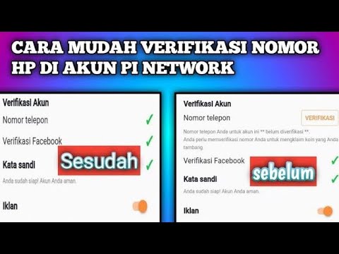 Cara Verifikasi Nomor Telepon di Pi Network