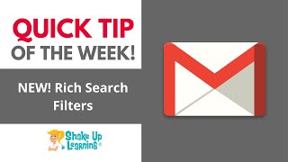 Rich Search Filters in Gmail