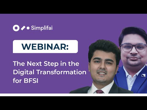 The next step in the Digital Transformation for BFSI -Introduction to Intelligent Process Automation