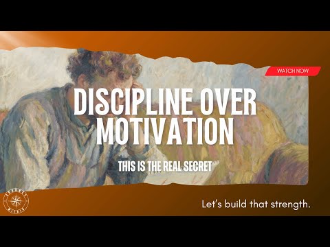 Discipline Over Motivation: The Real Key to Success