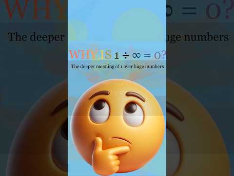 What Happens When You Divide 1 by Infinity? (Mind-Blowing Math Visual)