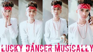 Lucky dancer musically cute boy