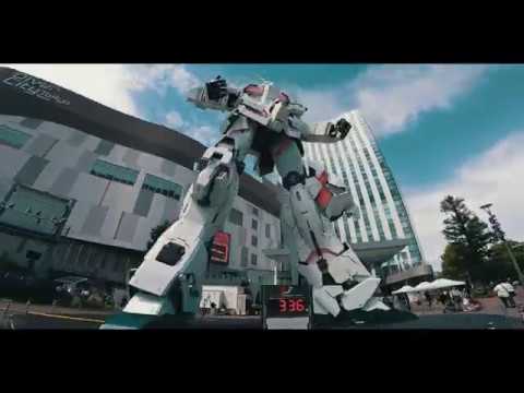 Tokyo Japan: Huge Robot at Odaiba | Travel Video