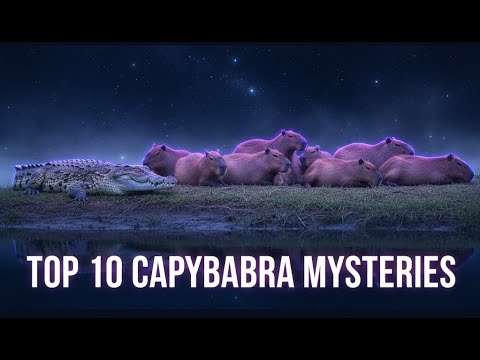 Top 10 Things Capybaras Do That Scientists Still Can't Explain #capybara #biology #evolution #earth