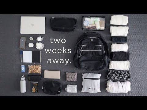 PACKING IN A PERSONAL ITEM FOR 2 WEEKS ✈️ HOW and WHAT I pack for a sunny beach vacation in Florida