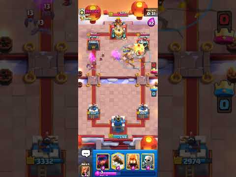 Destroying Mid Ladder Player with Hog EQ 2.8 (under leveled cards)