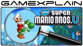 New Super Mario Bros. U - Screenshot Analysis (Secrets & Hidden Things)
