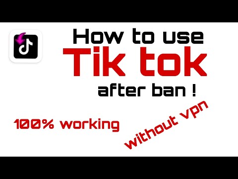 How to use tik tok after ban! // New trick ✋