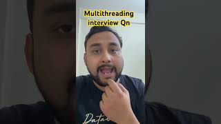 Important Multithreading interview Question #codinginterview #java #ytshorts #multithreading