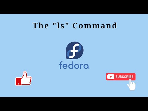 #4 - Basic Linux Command | Fedora 33 Workstation | LS Command | File & Directory Detail in Linux