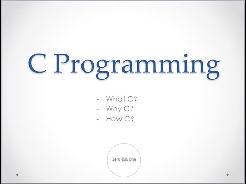 C programming, Zero to One - #0-What is an IDE and how to download one?