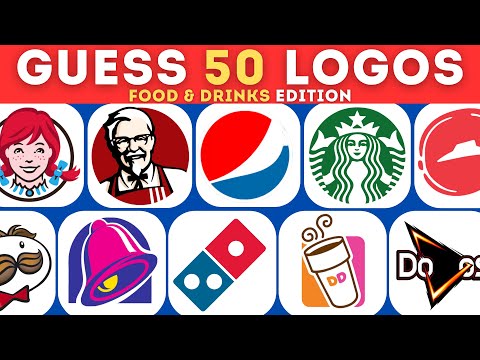 Guess The Logo in 5 Seconds | Logo Quiz | Food & Drink Edition
