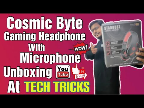 Cosmic Byte Gaming Headphone Unboxing - Tech Tricks - For Full Video Visit our Channel - #TechTricks