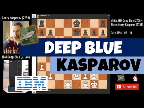 Machine versus man | Deep Blue vs Garry Kasparov analyzed by Stockfish | 1996 match, Game 1