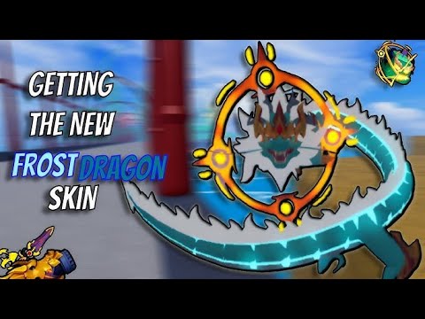 GETTING THE new frostbite skin for DRAGEN BLOX FRUITS