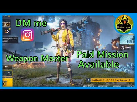 How To Take Weapon Master Title || PUBG MOBILE