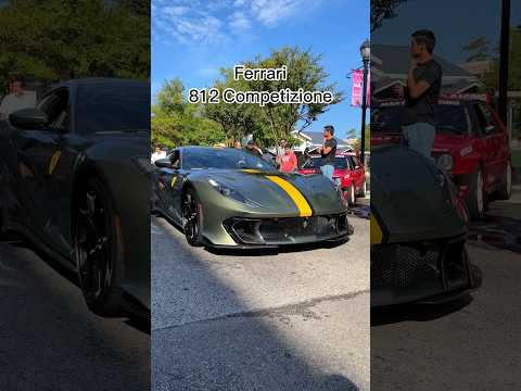 One of the greatest modern Ferrari’s! #trending #supercar #viral #ferrari #ferrari812competizione
