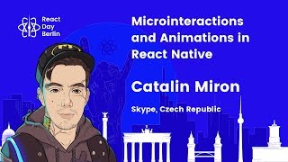 Microinteractions & Animations in React Native: Help users understand the UI - Catalin Miron